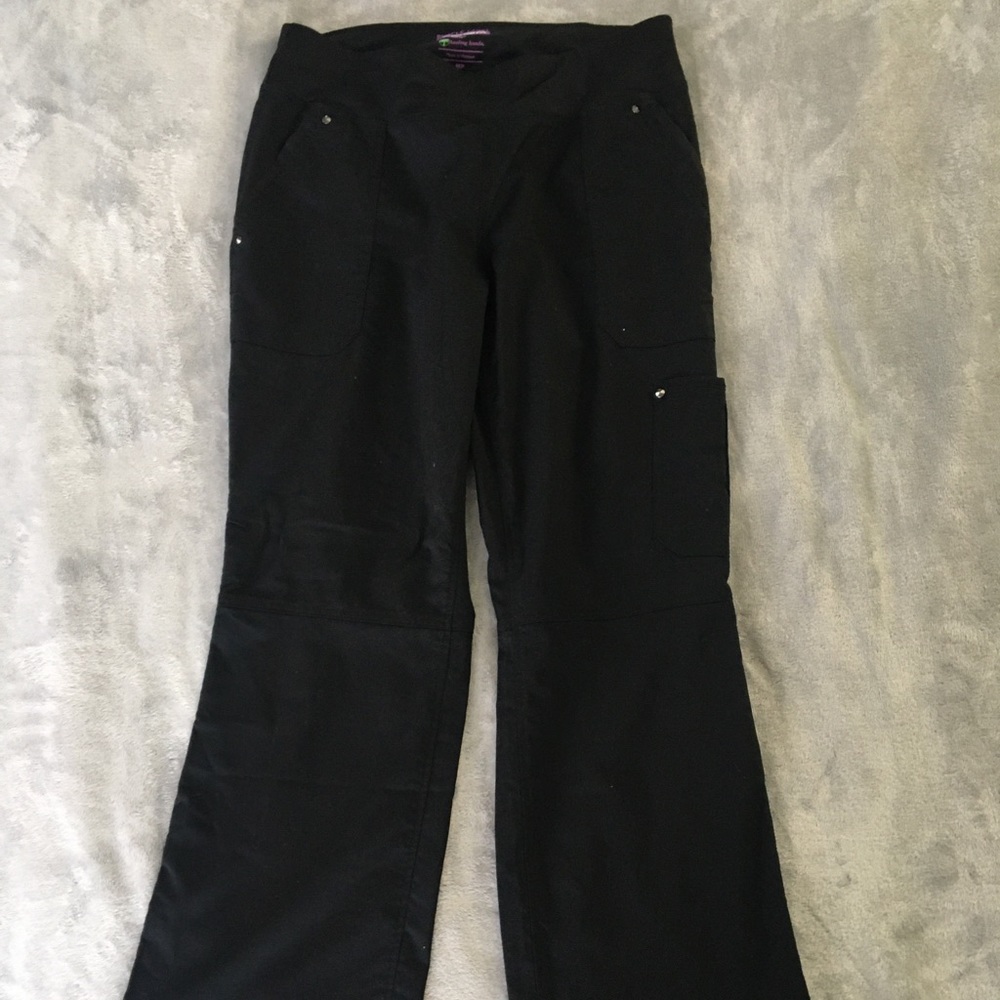 Healing Hands Yoga Scrub Pants- MEDIUM PETITE